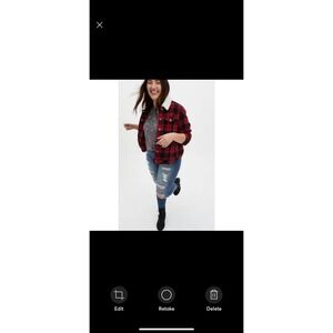 Torrid Buffalo Plaid Jacket sz 1
